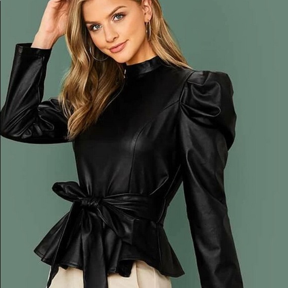 Black Leather. Find more at my Joanwrightgood.com - Picture 1 of 3